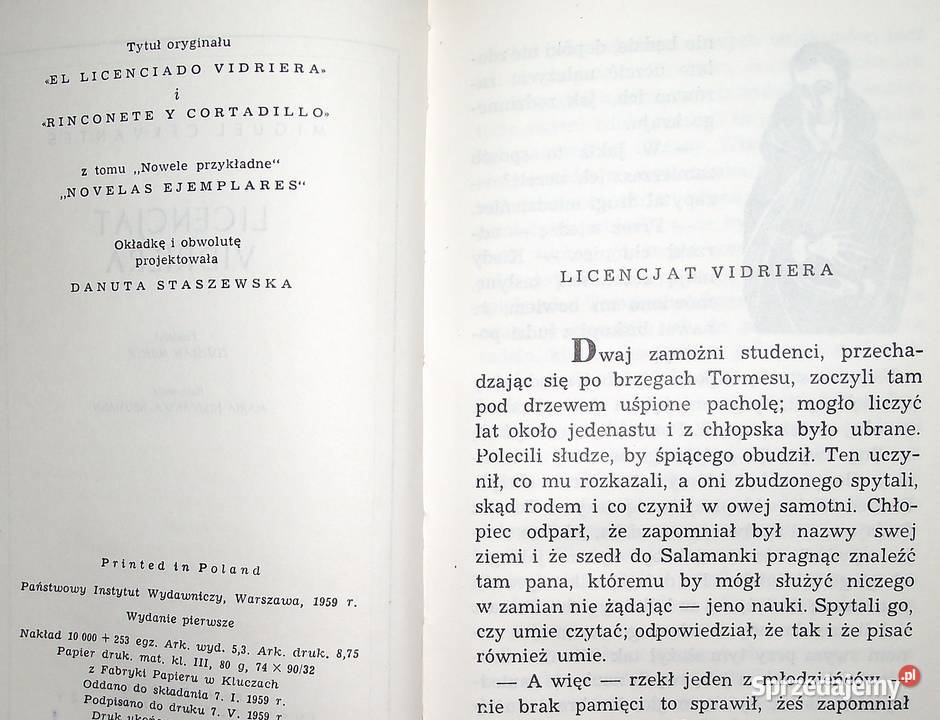 L Cervantes Licencjat Vidriera