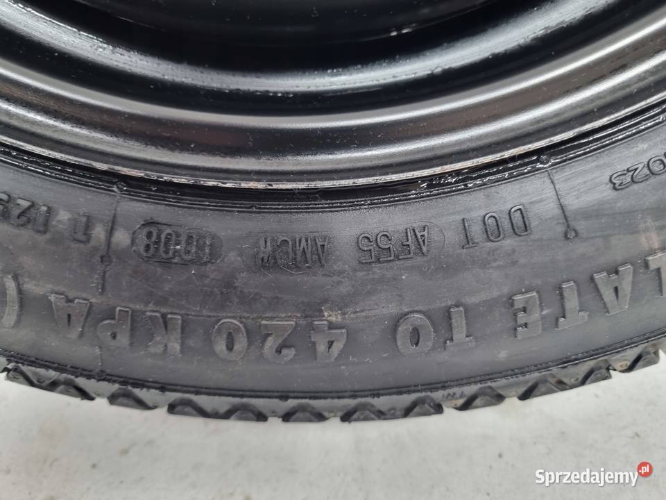 KOŁO DOJAZDOWE Peugeot 207 Citroen C3 dojazdówka Chełm