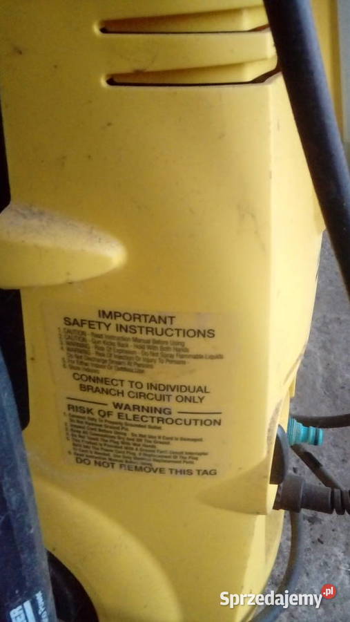 Myjka Karcher Przewrotne