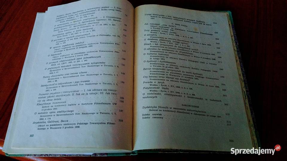 Odczyty filozoficzne Tadeusz Czeżowski 1958 Gdańsk