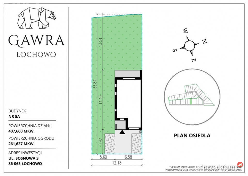 sprzedaży domu bliźniaka Łochowo 1086m2 mieszkalny