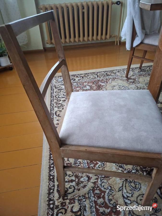 Stół jadalny owalny PRL wielkopolskie Września sprzedam