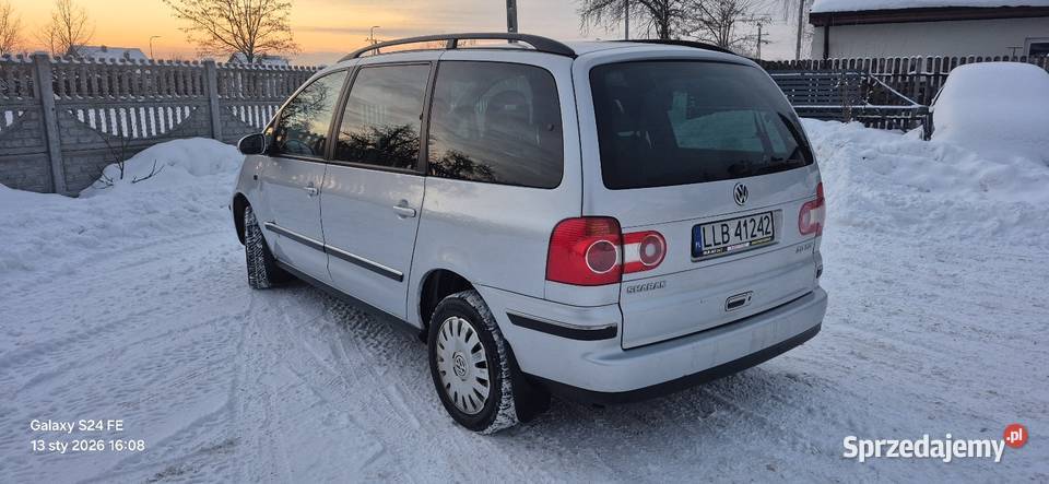 VW Sharan 2009r LIFT 7miejsc 20 TDI 140 Xenon welurowa tapicerka Nasielsk
