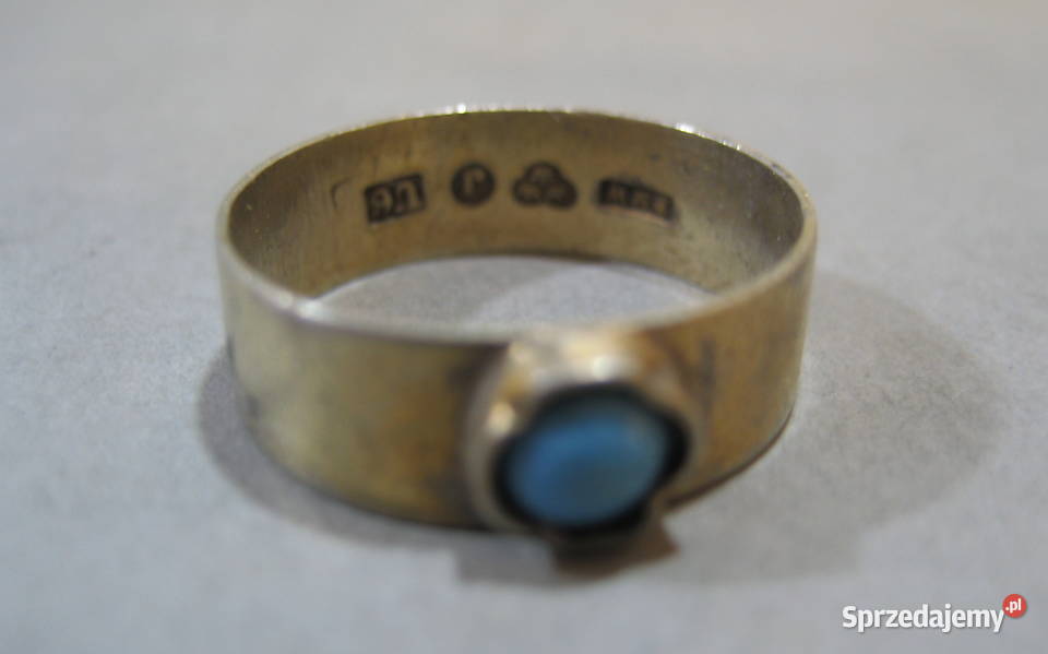 Stary Srebrny Pierscionek 1989 r srebro Warszawa sprzedam