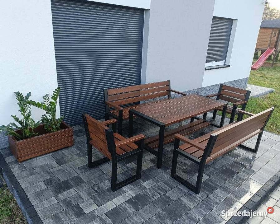 Meble ogrodowe nowoczesne loft Elbląg