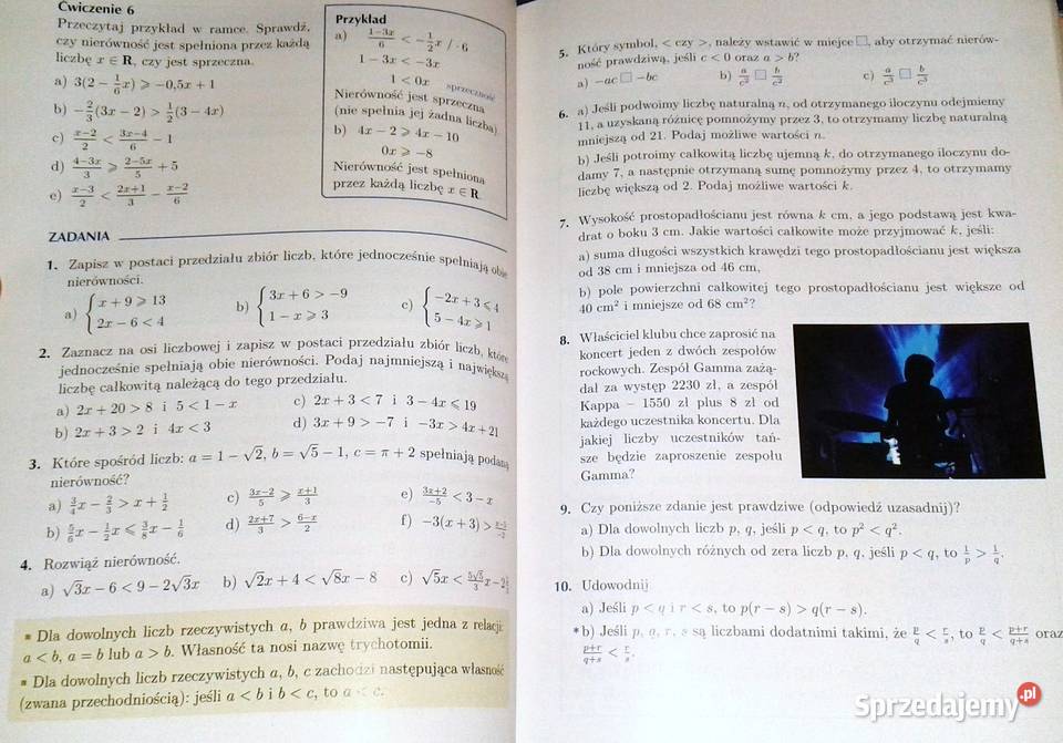 Matematyka 1 Podręcznik W Babiański L Chańko tradycyjny podręcznik Chełm
