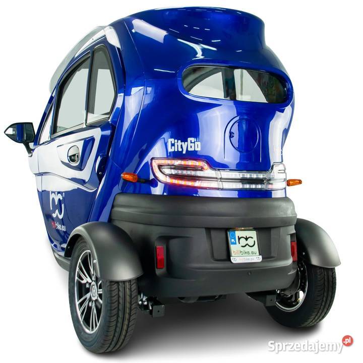 Zabudowany skuter elektryczny z dachem 1500W bez 1cm3 Katowice