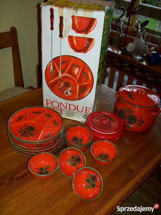 Zestaw Fondue 6ścio częściowy Mirosławiec