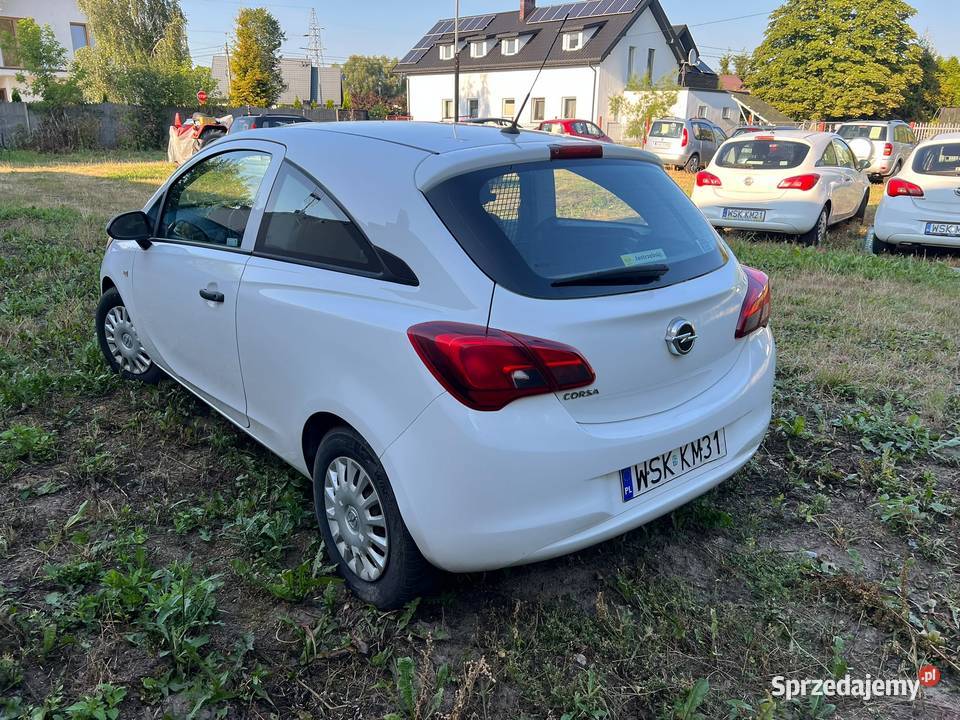 Opel Corsa E VAN F VAT 23 VAT1 KRATKA polski 90KM mazowieckie Sokołów Podlaski