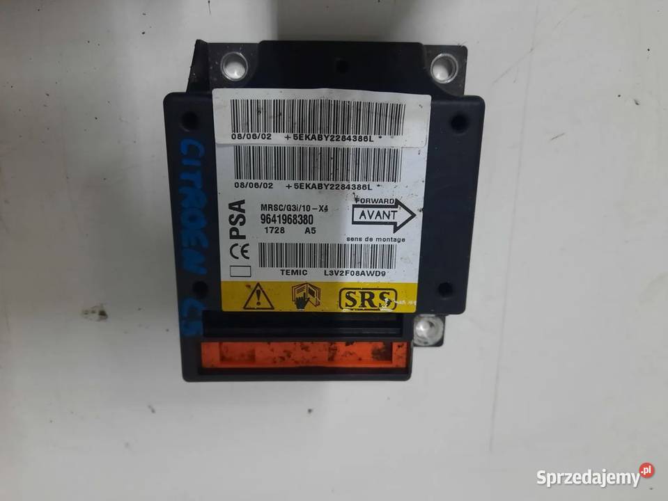 CITROEN C5 I 0104 20B 16V MODUŁ PDC 9629825480 Włoszczowa