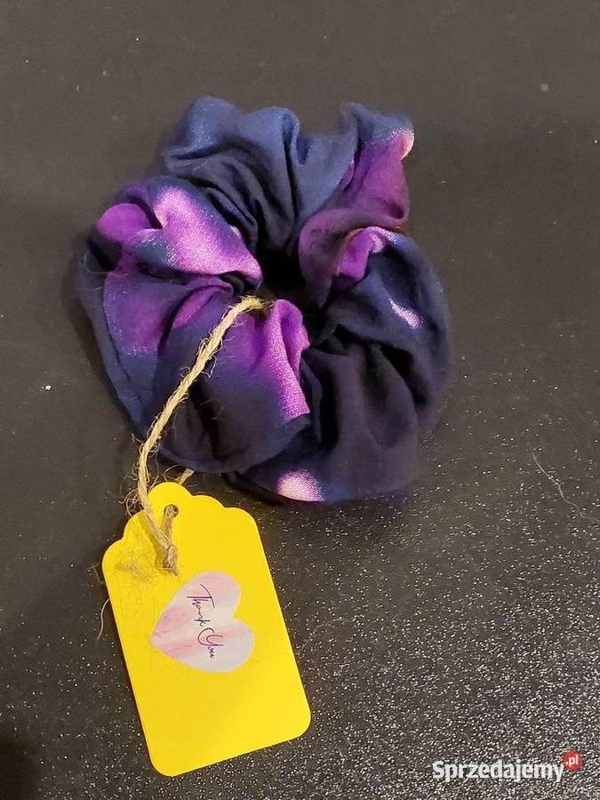Gumki do włosów scrunchie Gumki