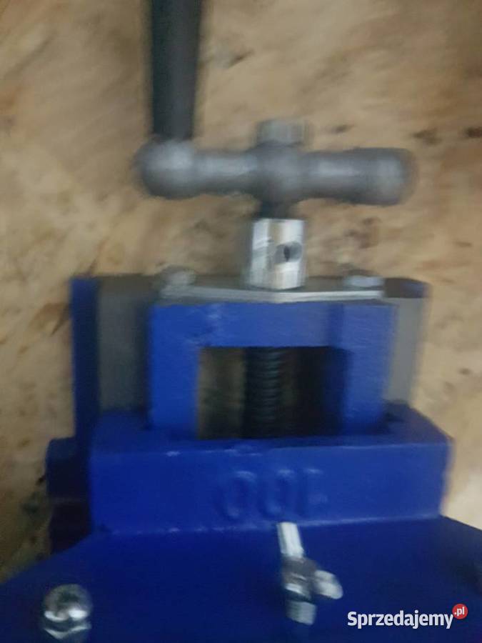 Imadło maszynowe krzyżowe dwuosiowe 100mm Głogowa sprzedam