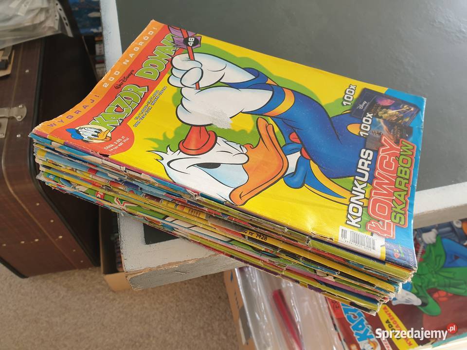 Kaczor Donald zestaw 23 komiksów