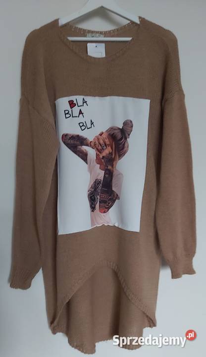 Nowy beżowy sweter XLXXL Imagine Made in Italy Lublin