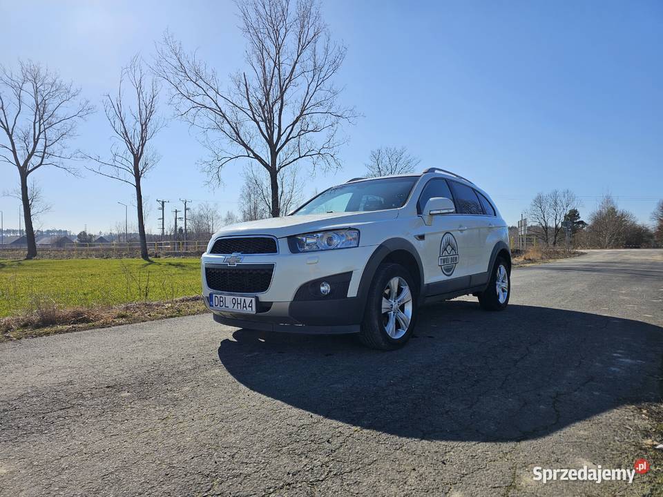 Chevrolet Captiva 4x4 2013 24 LPG 7 osób 150KM dolnośląskie Bolesławiec