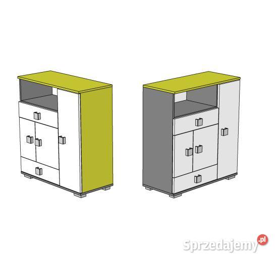 GREEN Y5 komoda młodzieżowa 90x40 w100 Dla Dziecka Kielce