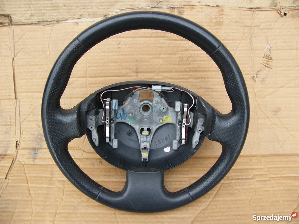 KIEROWNICA SKÓRZANA RENAULT SCENIC II STAN Wola Batorska