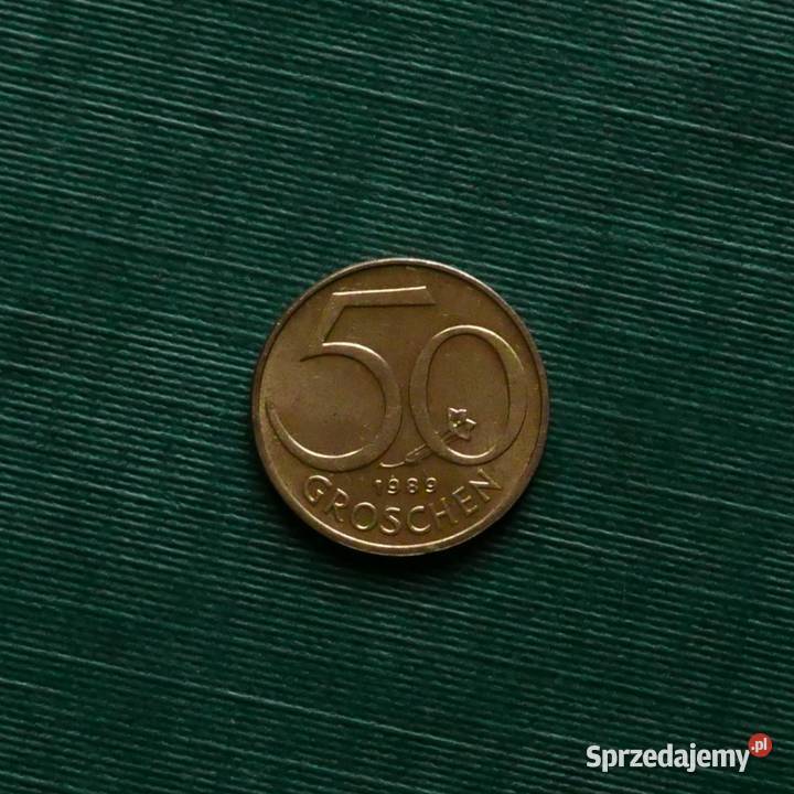 AUSTRIA 50 groszy 1989r sprzedam