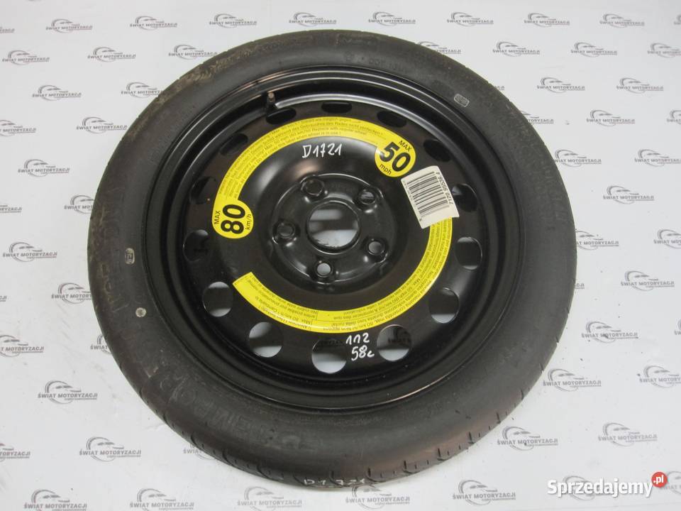 VW GOLF AUDI SEAT ALTEA koło dojazdowe 1257016 świętokrzyskie