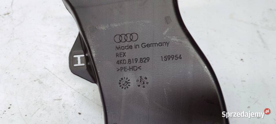 KANAŁ POWIETRZNY TUNEL LEWY AUDI A6 C8 4K0819829 Przystajń