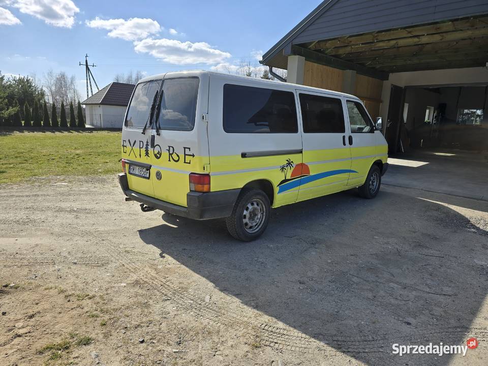 VW Transporter T4 24d LONG 1995r 9 os hak Tuszyma sprzedam