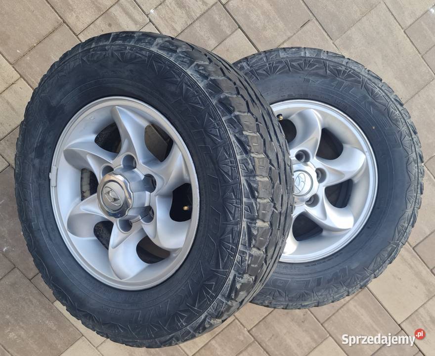 Felgi aluminiowe koła R16 6x1397 4x4 samochód