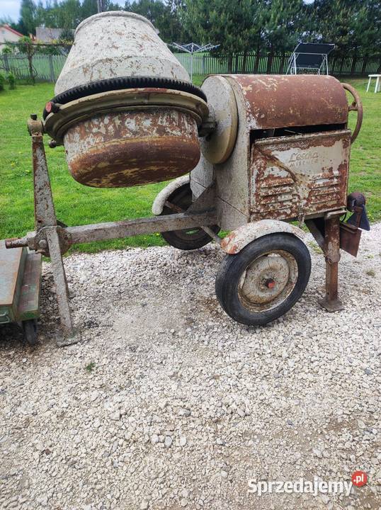 Betoniarka spalinowa z wyciągarką świętokrzyskie Busko-Zdrój