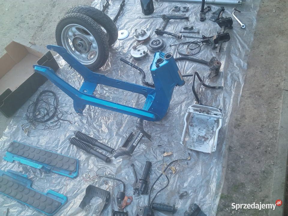 Simson Sr 50 części Błotnowola