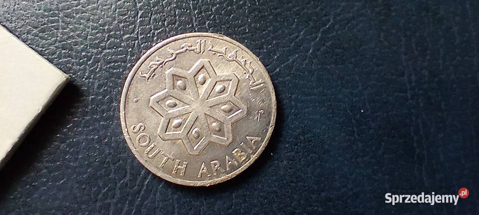 Stare monety 1 fils 1964 Arabia Południowa Lesko