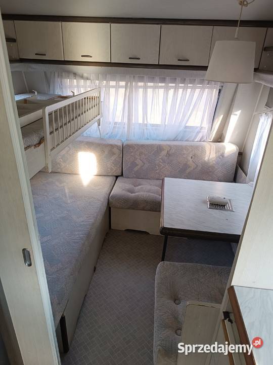 Tanio przyczepa kempingowa hobby 530 Hobby Kołobrzeg
