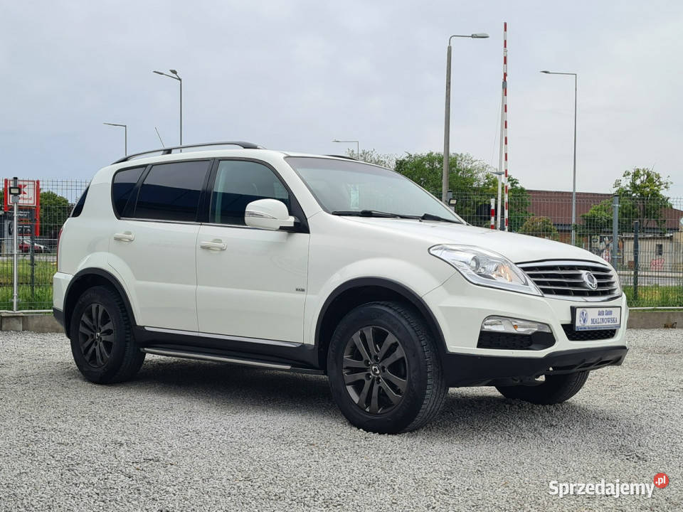SsangYong Rexton 4x4 7Osób Navi PDC Kamera Skóra Wągrowiec