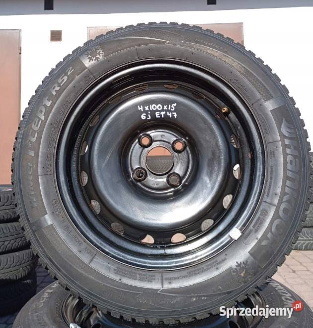 1 x Felga Stalowa 4 100 R 15 6 J ET 47 Q541 AlSt stalowe podkarpackie Skołoszów