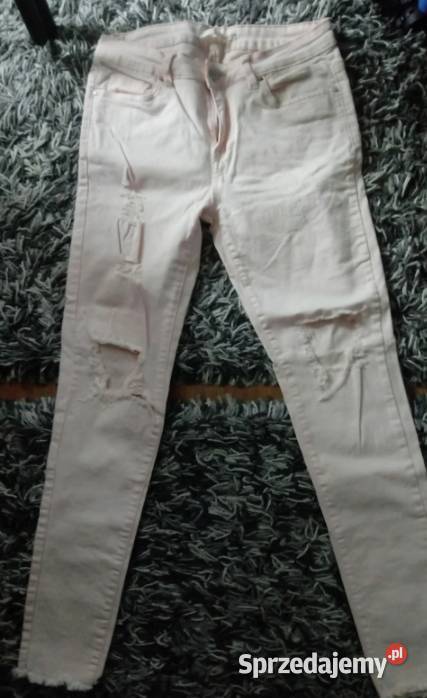 Jeansy z dziurami rozciągliwe Chrzanów