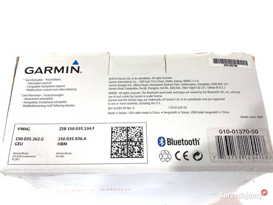 NAWIGACJA GARMIN UCHWYT VW UP 1S0035262G TUNER