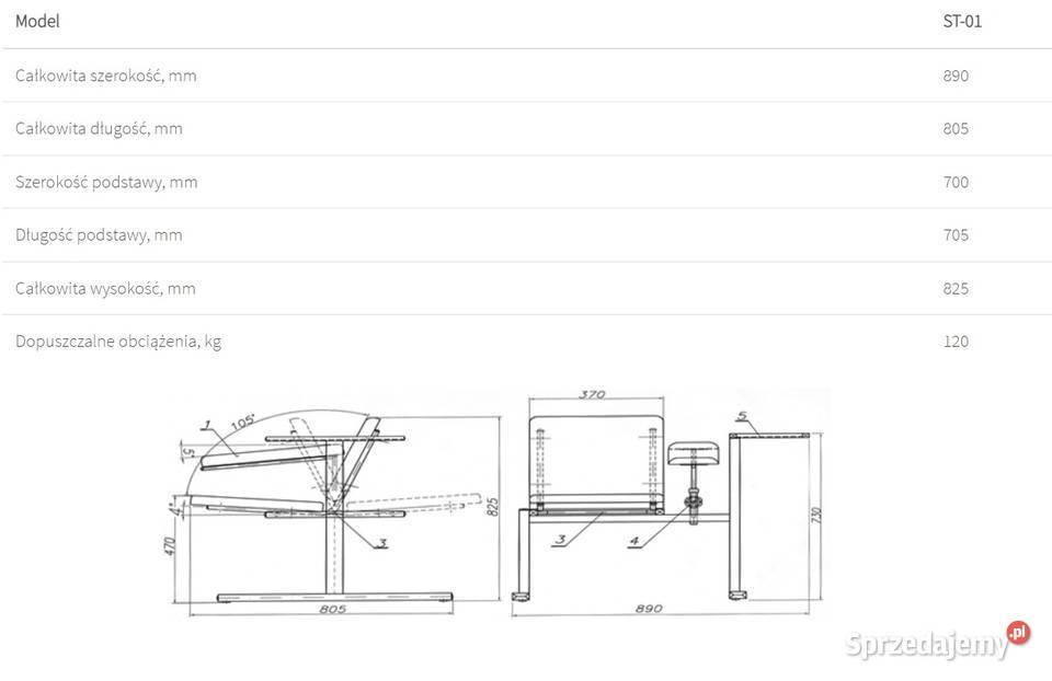 Stanowisko fotel do pobierania krwi