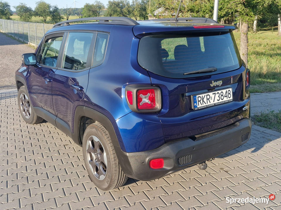 Jeep Renegade 14 benz 100500 bezwypadkowy z aluminiowe felgi Rymanów