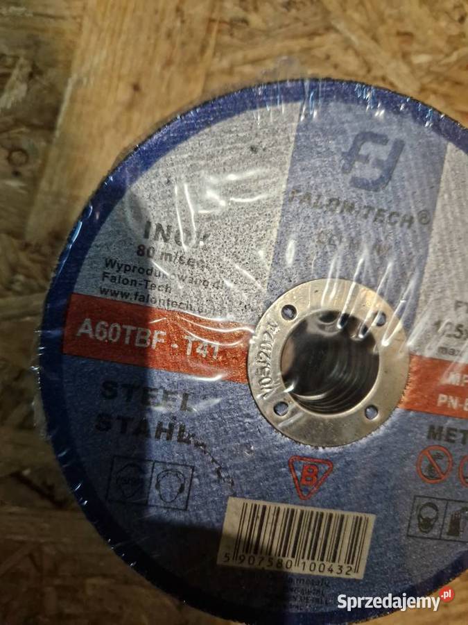 FALON TECH TARCZA TARCZE DO METALU 125x16mm Głogowa