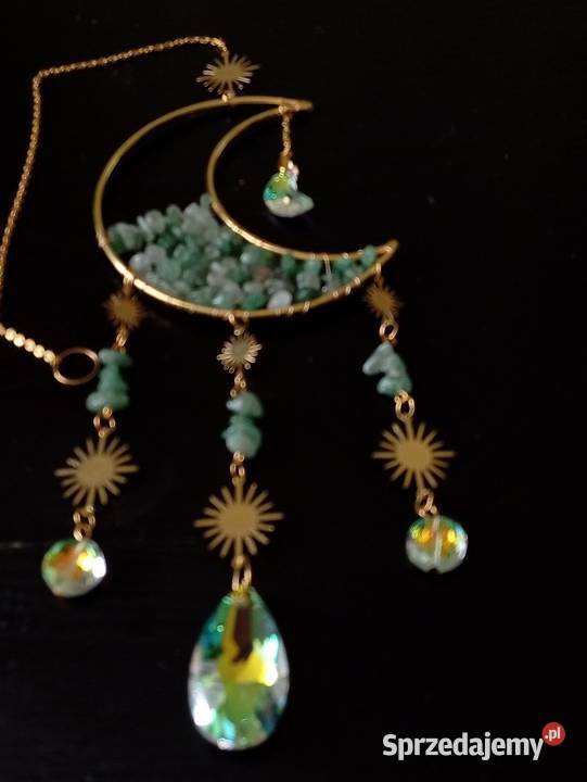 Piękny duży pryzmat łapacz słońca księżyc Szczecinek