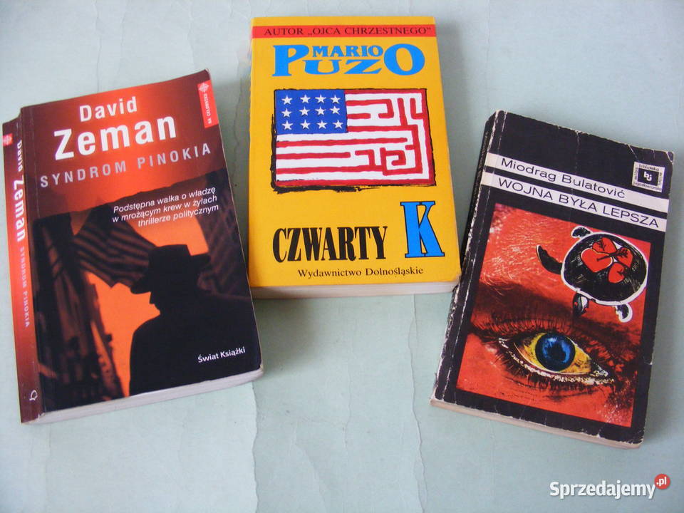 Wojna była lepsza Bulatović Syndrom Pinokia Proza i poezja Oborniki Śląskie