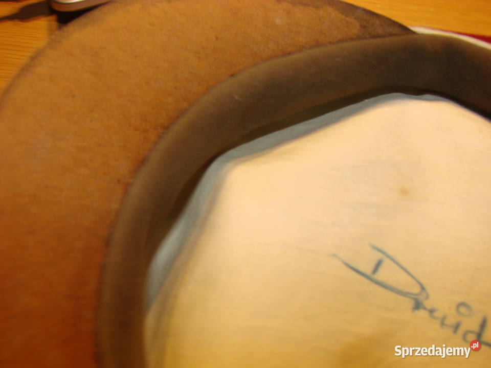 czerwona czapka orkiestranta Pruszcz Gdański