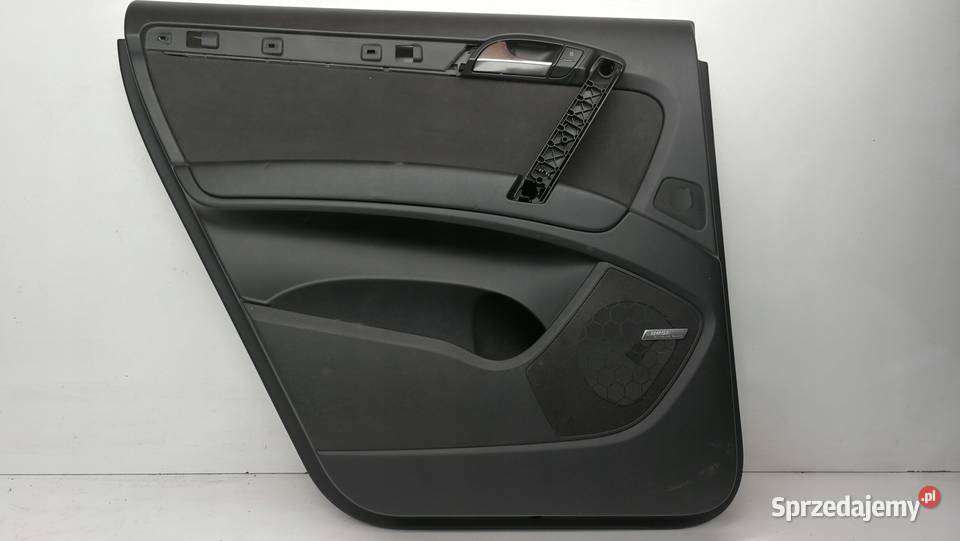 BOCZEK DRZWI L T AUDI Q7 ALCANTARA ANBIENTE BOSE osobowe Przystajń