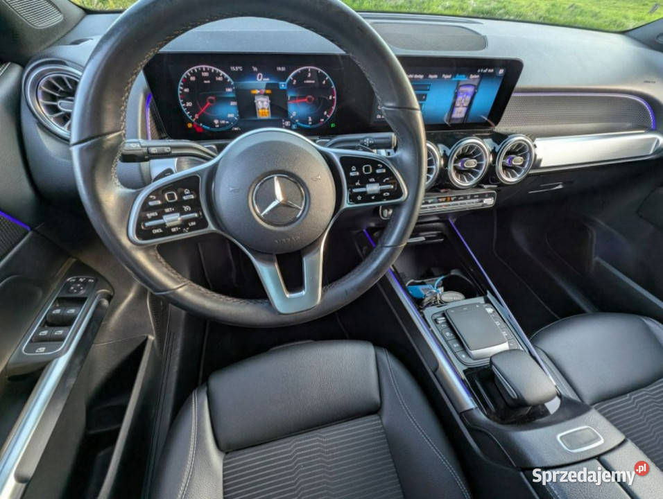 Mercedes GLB 200 D Oświetlenie Ambiente kamera automatyczna Mercedes-Benz dolnośląskie Kamienna Góra