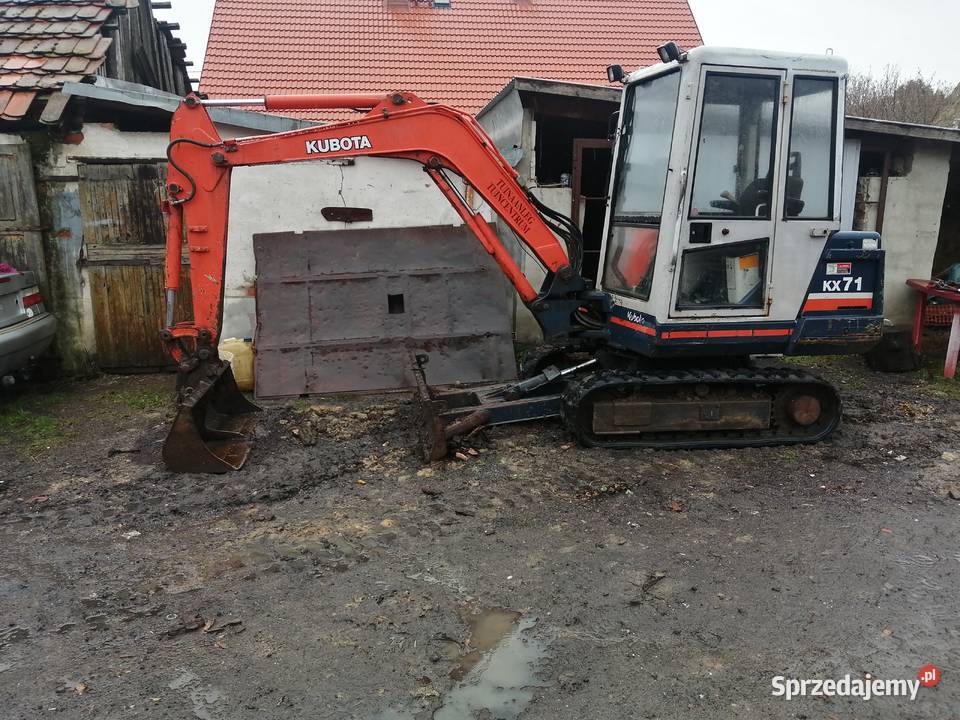 Minikoparka kubota kx71 Wińsko sprzedam