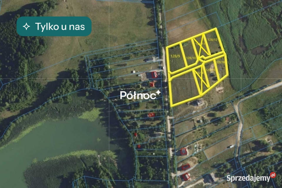 Działki rolne Płociczno jez Zdrężno