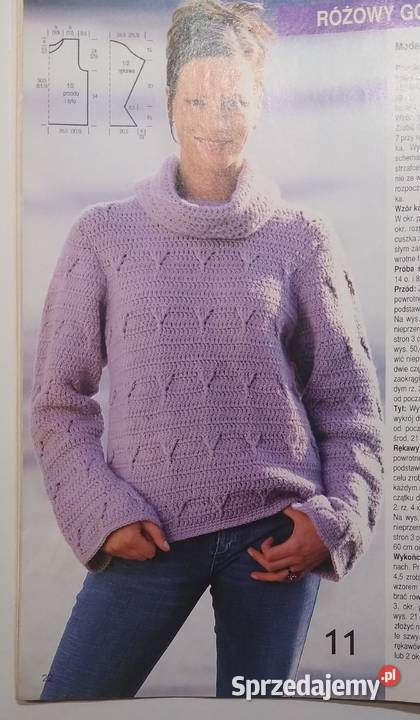 Swetry 22004 szydełko druty pomorskie Gdańsk sprzedam