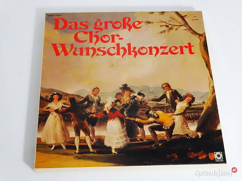 Das groe Chor Wunschkonzert 3 x LP winyl sprzedam