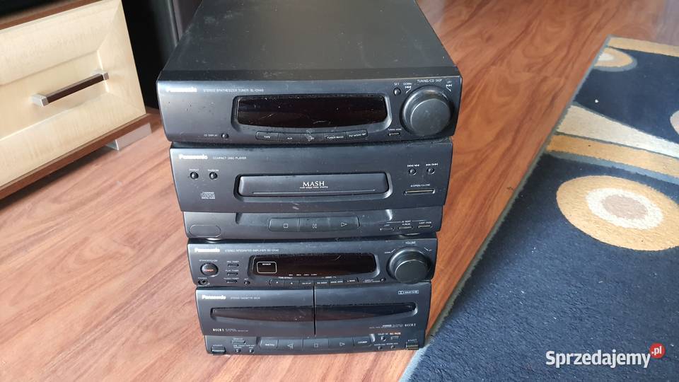 Wieża Panasonic SUCH40 i SLCH40 CD FM wzmacniacz lubelskie Lublin sprzedam