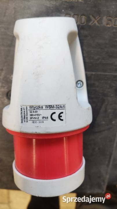 Wtyczka stała MINI z zatyczką 325 400V WSM 325 Rzeszów