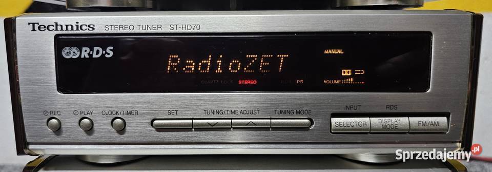 Technics tuner radiowy STHD70 RDS wysyłka małopolskie Kraków sprzedam