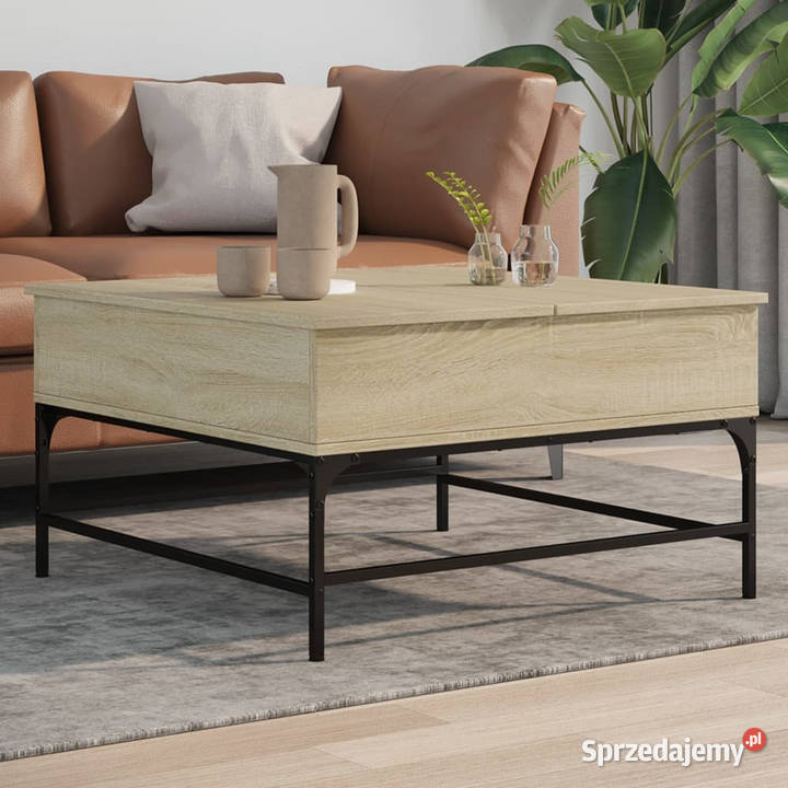 Stolik kawowy dąb sonoma 80x80x45 WM845402 Warszawa